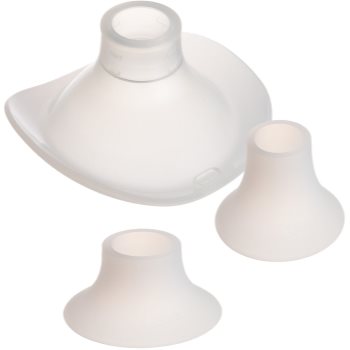 Canpol babies Replacement Silicone Parts for Breast Pumps Flanges & Inserts Set (24/21/19mm) pâlnie de rezervă din silicon și inserții pentru pompa de sân - imagine 2